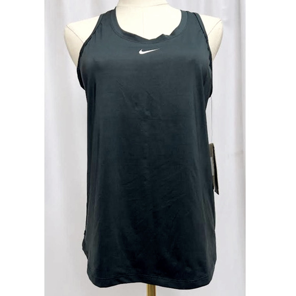 NWT! Nike Training One Dri-FIT Tank Top in Black XL - Picture 1 of 10